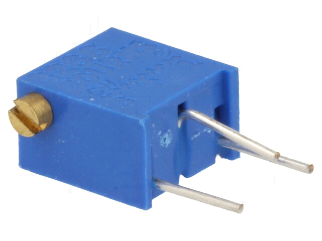 Potentiometer: montage-; meerslagen; 20kΩ; 250mW; ±10%; lineair Potentiometer: montage-; meerslagen; 20kΩ; 250mW; ±10%; lineair
